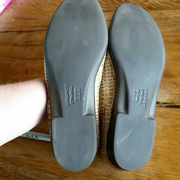 SAS Leather Snakeskin Loafer - Picture 7 of 8